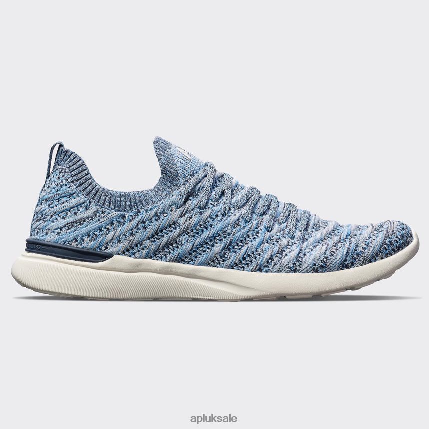 APL TechLoom Wave 58 - VH8XNZ172 APL Shoes UK Midnight/Ivory/Melange Women Running