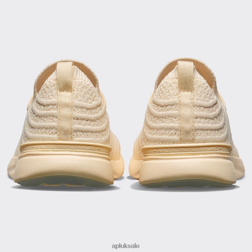 APL TechLoom Wave 58 - VH8XNZ185 APL Shoes UK Vanilla/Black Women Running