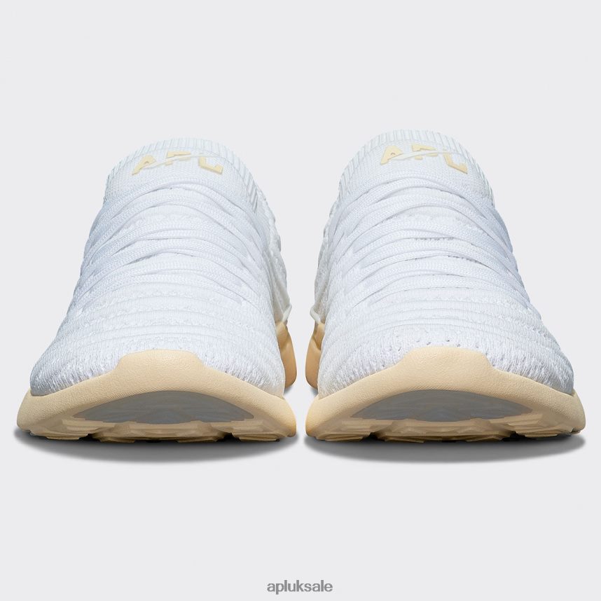 APL TechLoom Wave 58 - VH8XNZ208 APL Shoes UK White/Vanilla Women Running