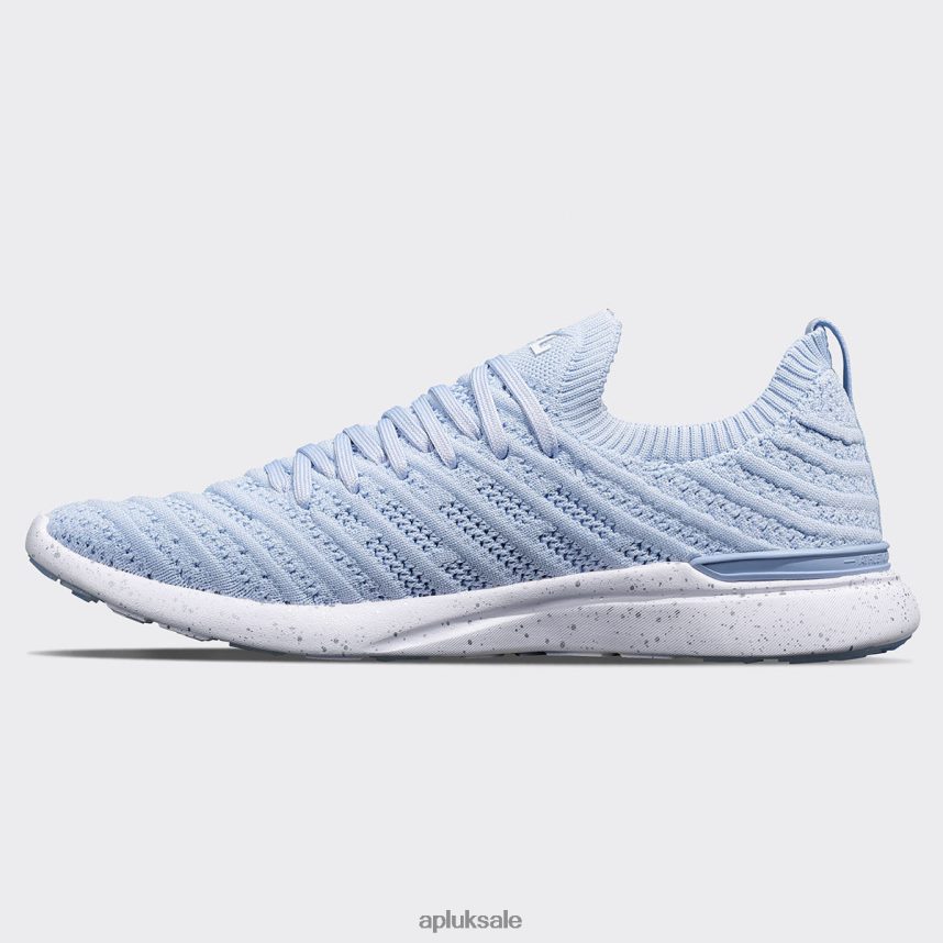 APL TechLoom Wave 58 - VH8XNZ251 APL Shoes UK Fresh Air/Silver/Speckle Women Running