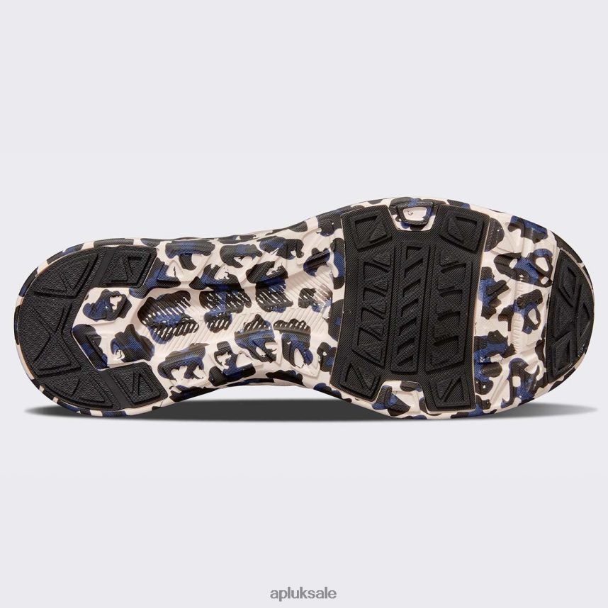 APL TechLoom Wave 59 - VH8XNZ258 APL Shoes UK Creme/Black/Leopard Women Running