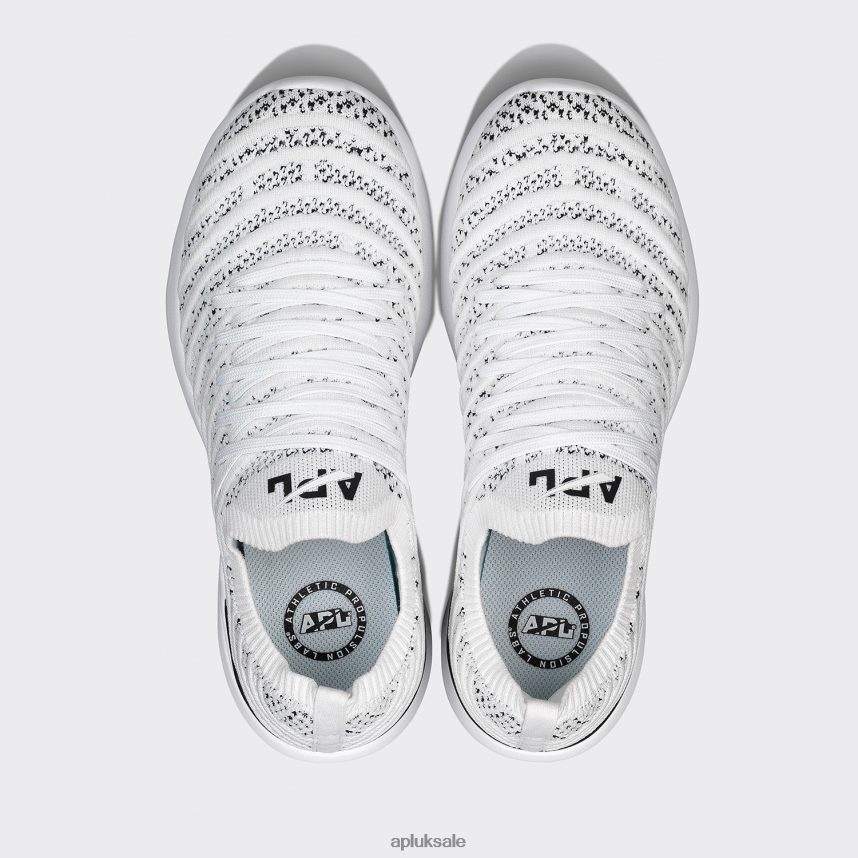 APL TechLoom Wave 59 - VH8XNZ260 APL Shoes UK White/Black Women Running