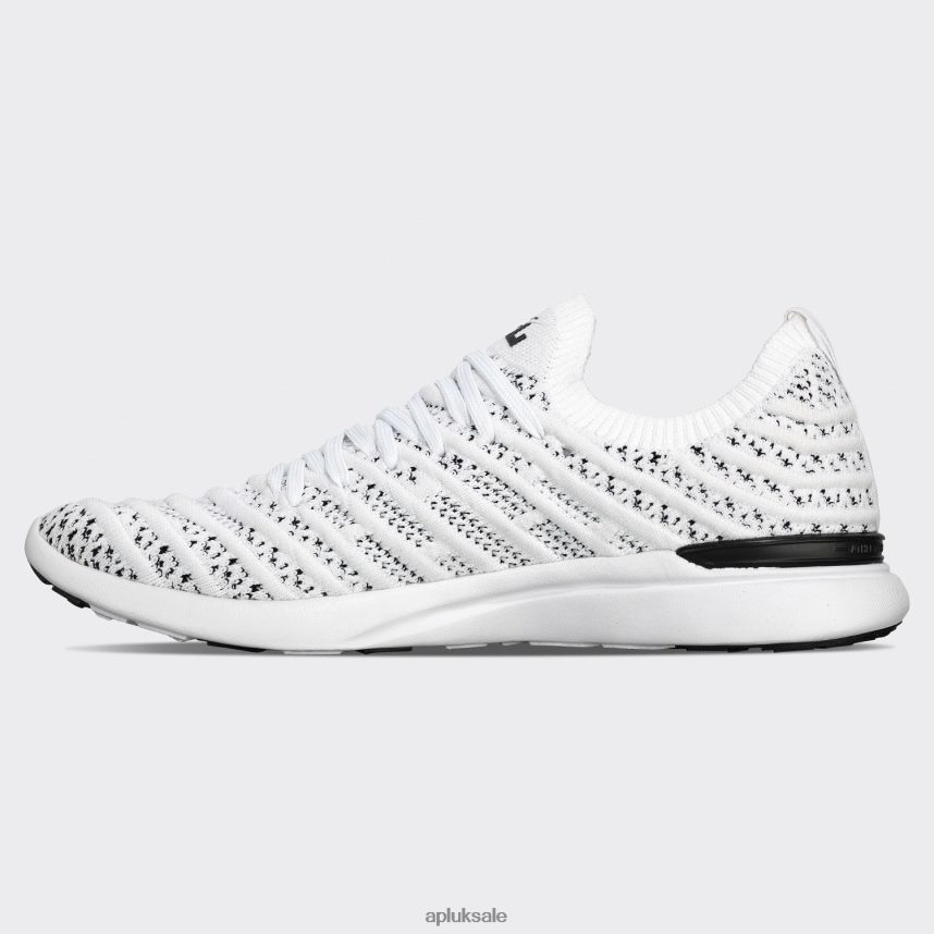 APL TechLoom Wave 59 - VH8XNZ260 APL Shoes UK White/Black Women Running