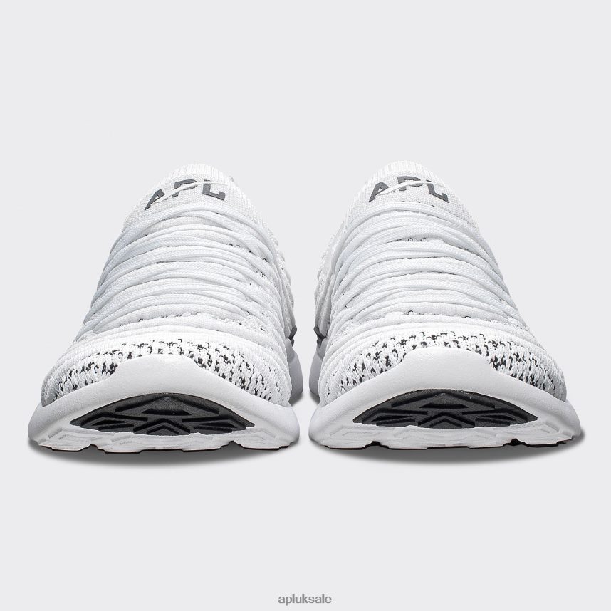 APL TechLoom Wave 59 - VH8XNZ260 APL Shoes UK White/Black Women Running