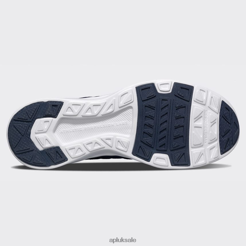 APL TechLoom Wave 59 - VH8XNZ289 APL Shoes UK Navy/White Women Running