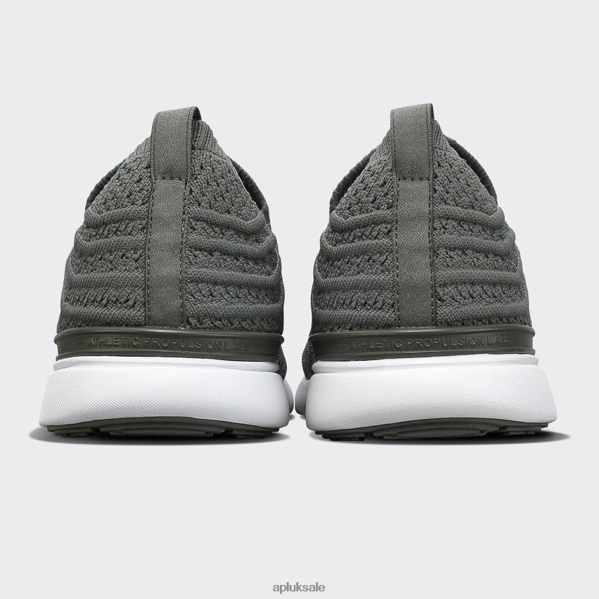 APL TechLoom Wave 59 - VH8XNZ322 APL Shoes UK Fatigue/White Women Running