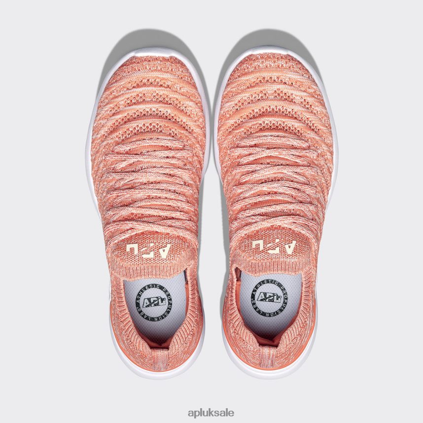 APL TechLoom Wave 60 - VH8XNZ379 APL Shoes UK Terracotta/Pristine/Melange Women Running