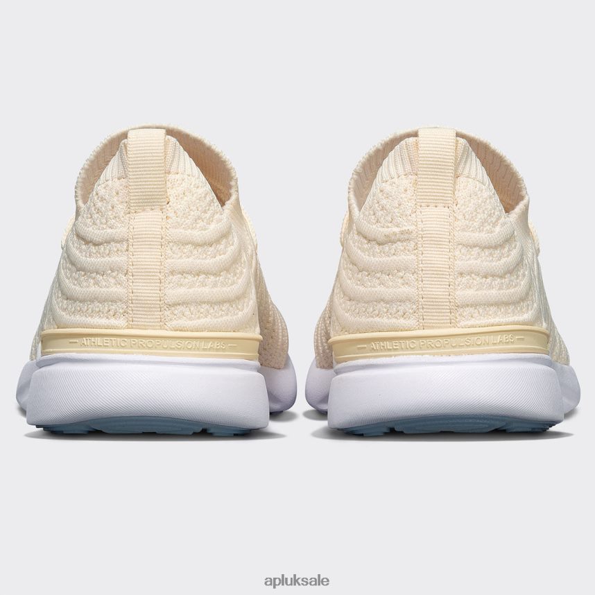 APL TechLoom Wave 60 - VH8XNZ381 APL Shoes UK Vanilla/Pristine/Melange Women Running