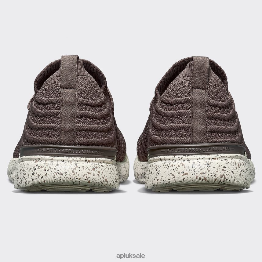 APL TechLoom Wave 60 - VH8XNZ397 APL Shoes UK Chocolate/Pristine/Speckle Women Running