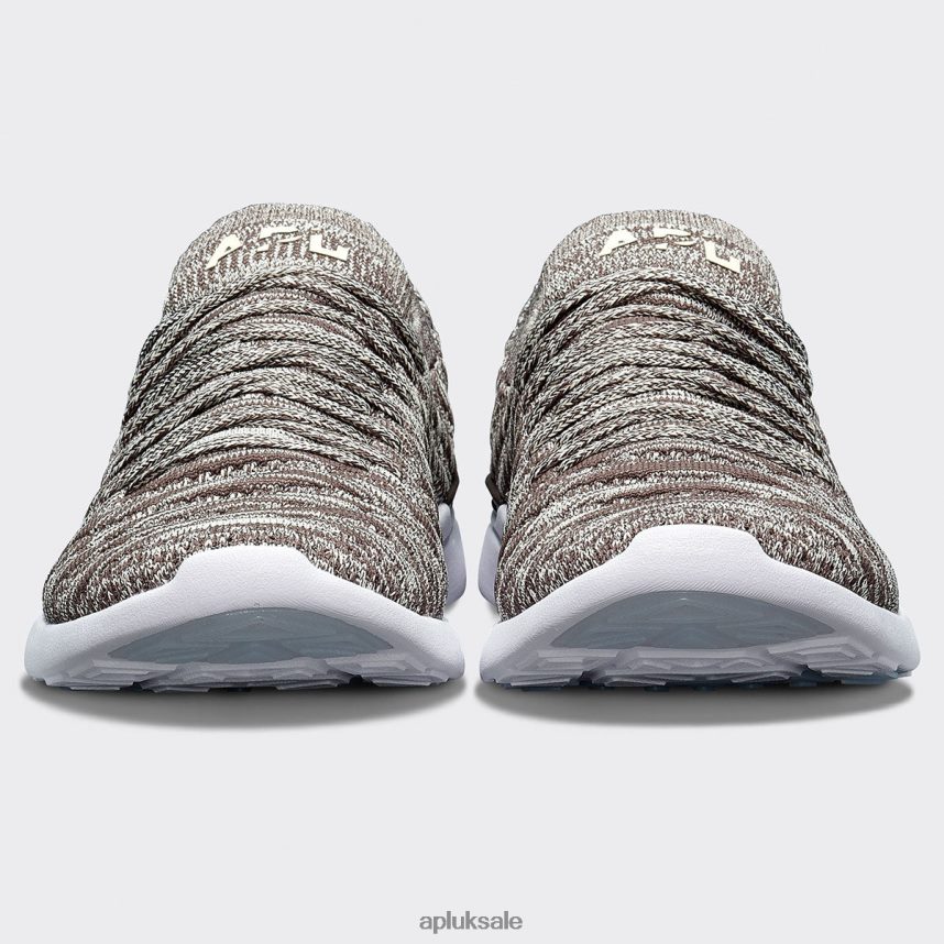 APL TechLoom Wave 60 - VH8XNZ398 APL Shoes UK Chocolate/Vanilla/Melange Women Running