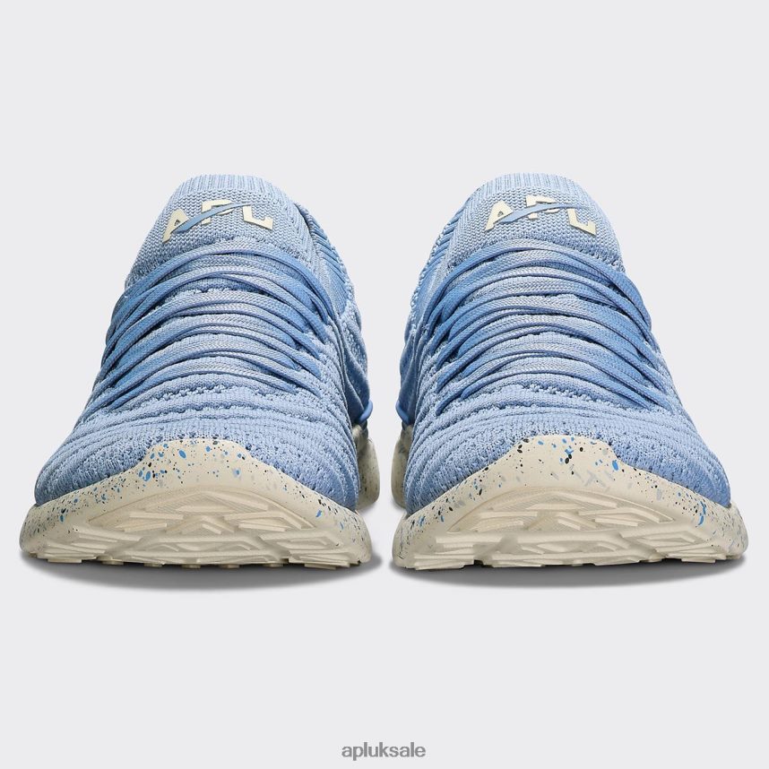 APL TechLoom Wave 60 - VH8XNZ412 APL Shoes UK Forged Blue/Pristine/Speckle Women Running