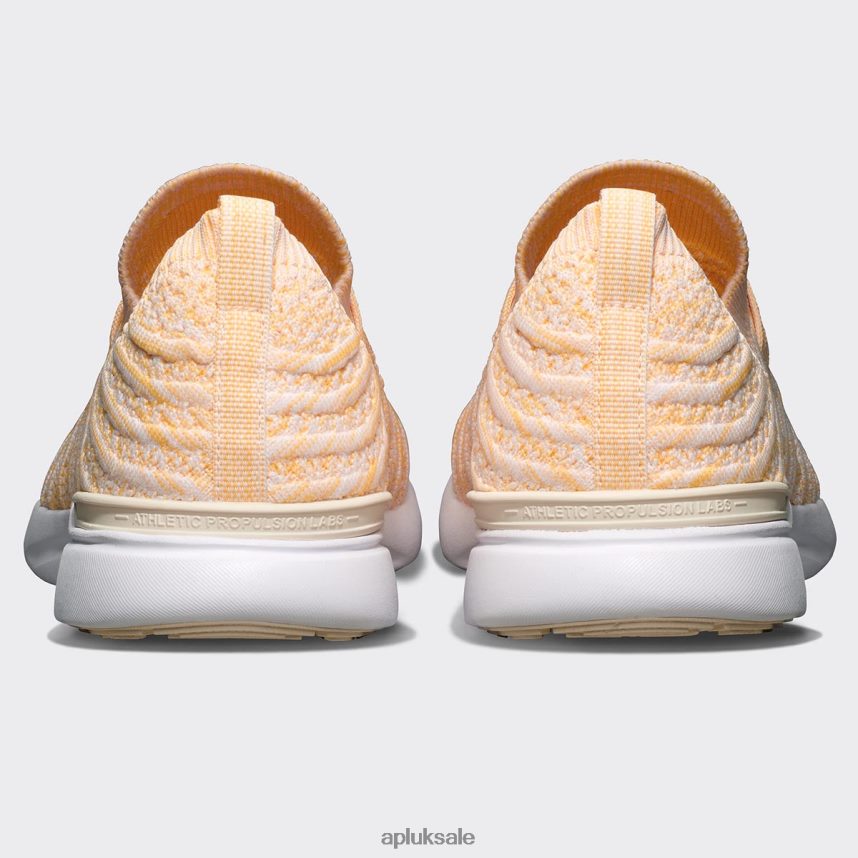APL TechLoom Wave 60 - VH8XNZ421 APL Shoes UK Pristine/Marigold/Melange Women Running