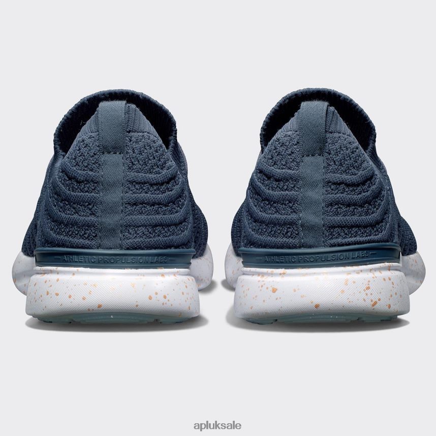 APL TechLoom Wave 61 - VH8XNZ430 APL Shoes UK Midnight/Champagne/Speckle Women Running