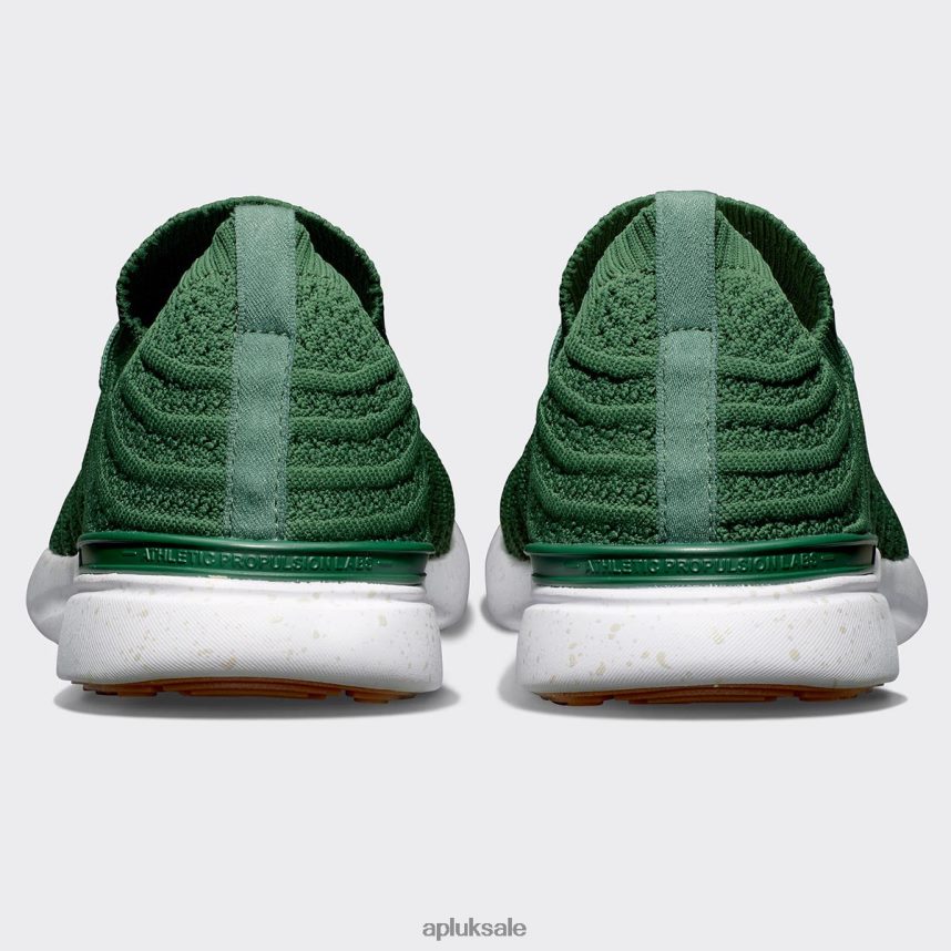 APL TechLoom Wave 61 - VH8XNZ438 APL Shoes UK Dark Green/Beach/Speckle Women Running