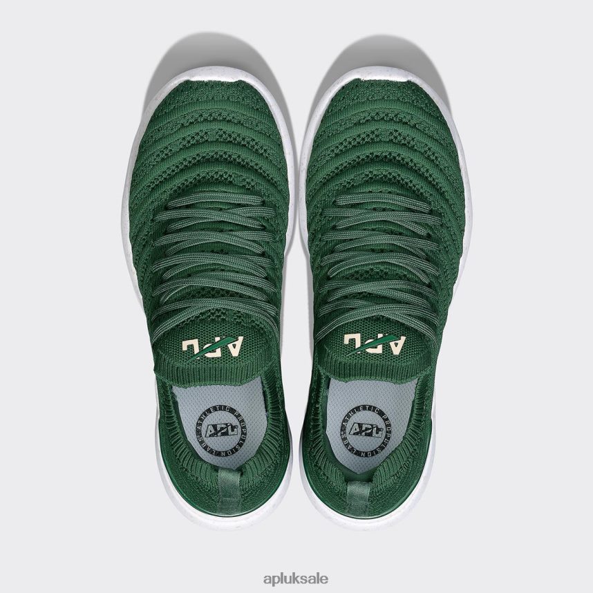 APL TechLoom Wave 61 - VH8XNZ438 APL Shoes UK Dark Green/Beach/Speckle Women Running