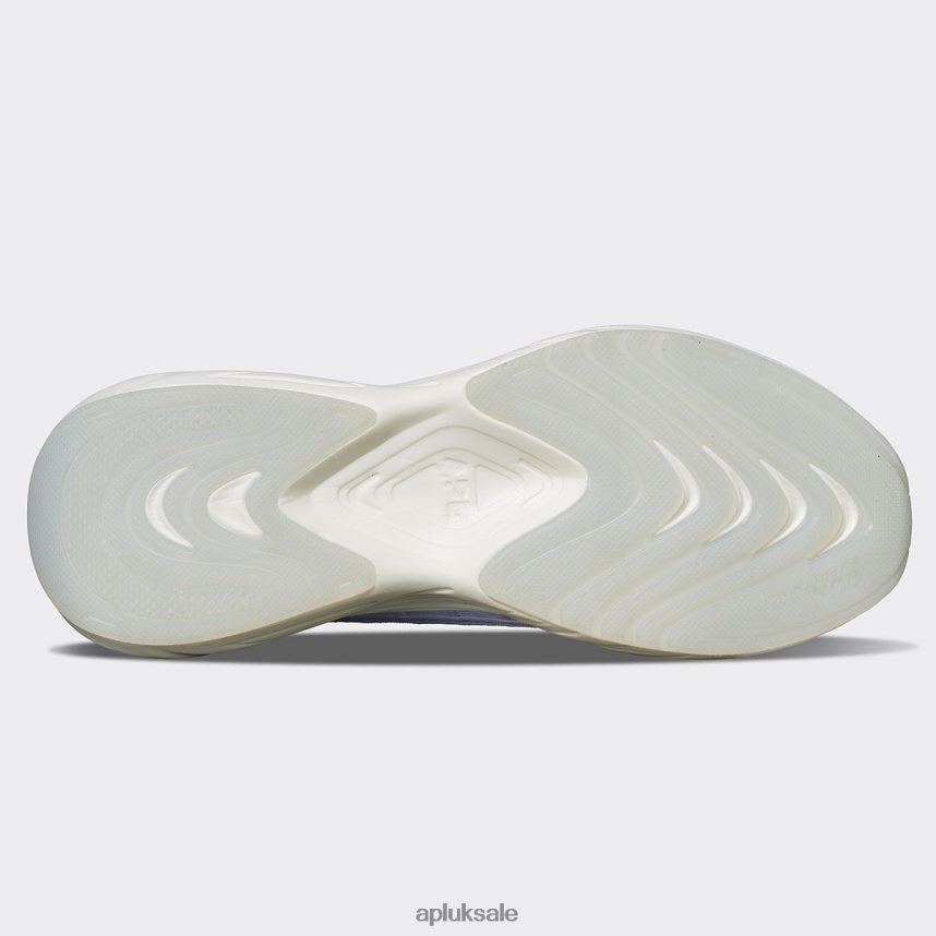 APL TechLoom Zipline 63 - VH8XNZ10 APL Shoes UK White/Black/White Melange Women Running