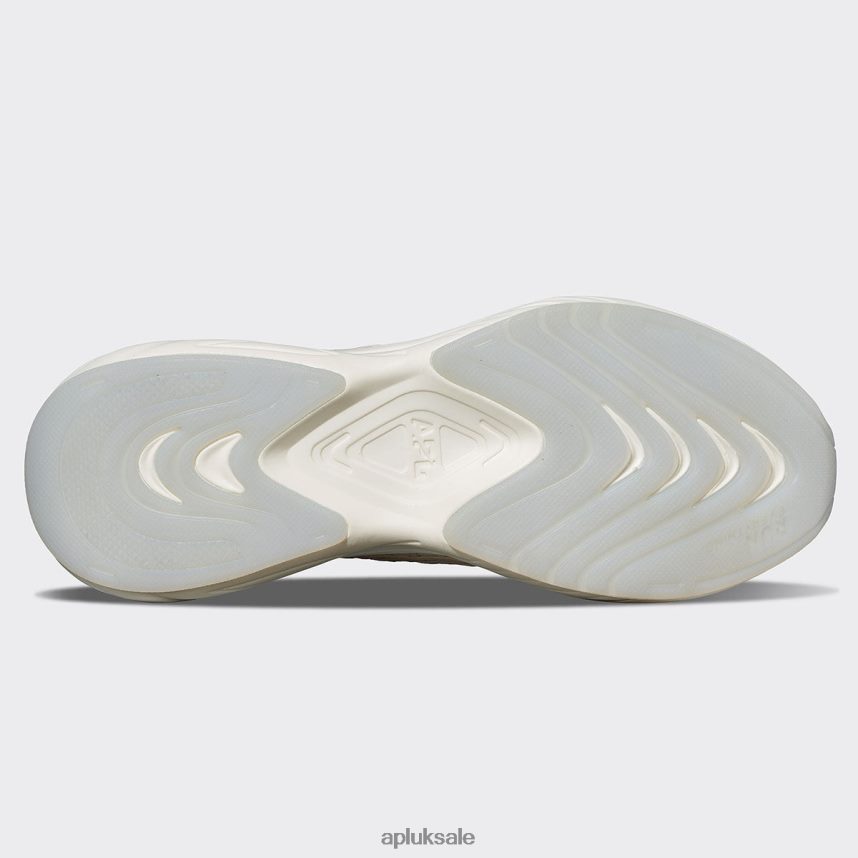 APL TechLoom Zipline 63 - VH8XNZ4 APL Shoes UK Pristine/White Women Running