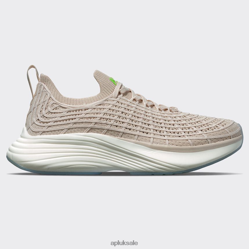 APL TechLoom Zipline 63 - VH8XNZ8 APL Shoes UK Beach/Green Women Running