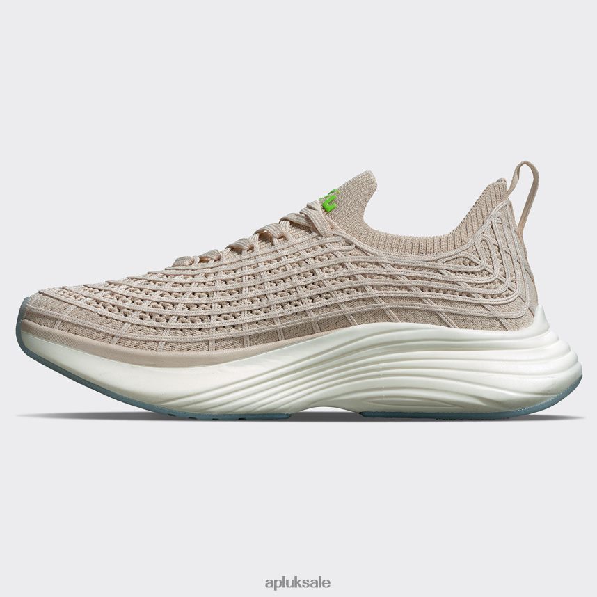 APL TechLoom Zipline 63 - VH8XNZ8 APL Shoes UK Beach/Green Women Running