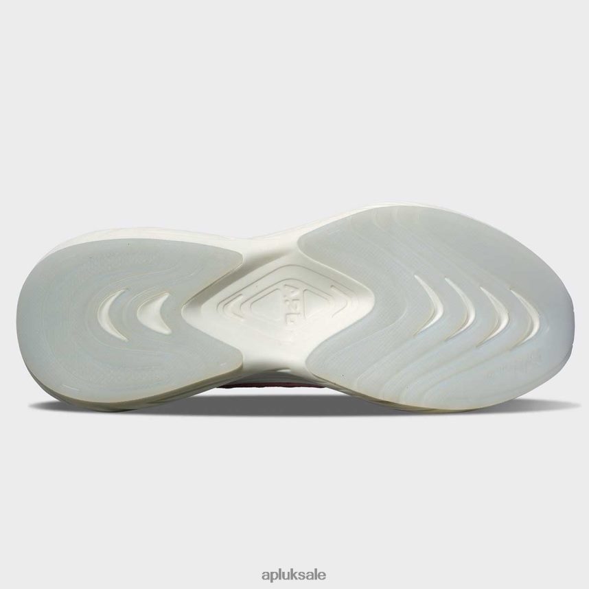 APL TechLoom Zipline 64 - VH8XNZ57 APL Shoes UK Bleached Pink/Fusion Pink Women Running