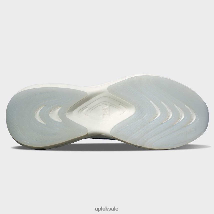 APL TechLoom Zipline 64 - VH8XNZ77 APL Shoes UK Ice Blue/Chocolate/Ribbed Women Running