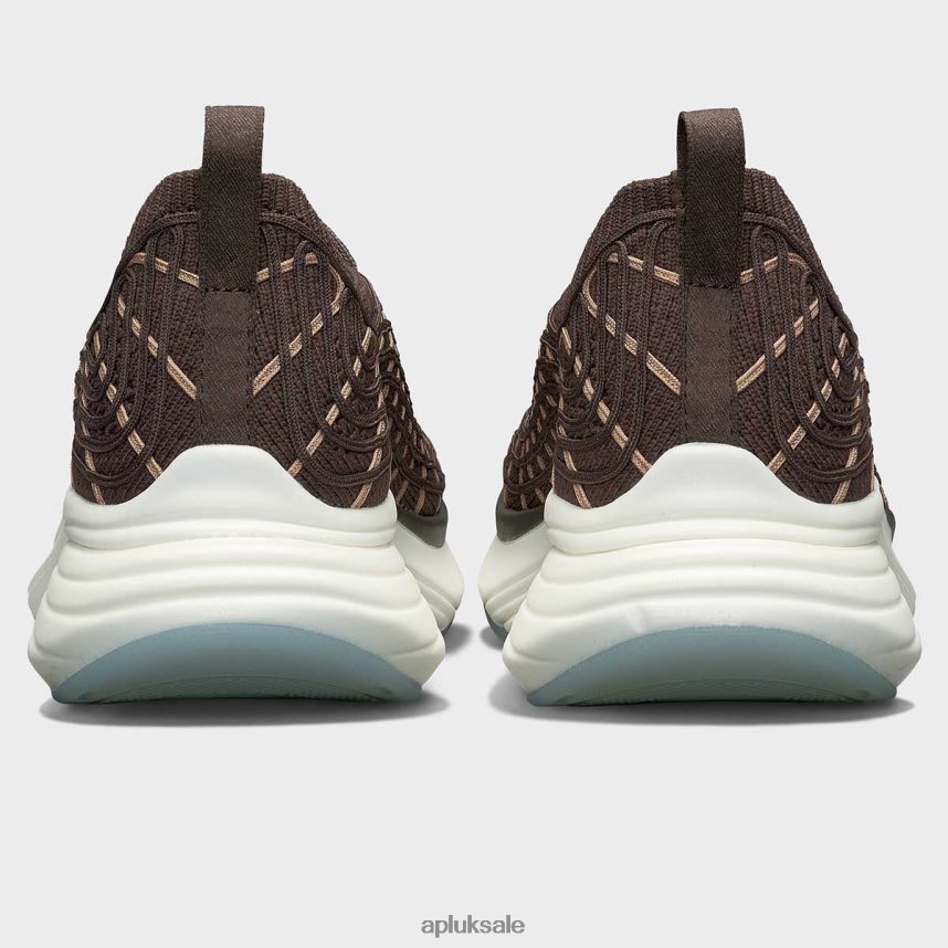 APL TechLoom Zipline 64 - VH8XNZ78 APL Shoes UK Chocolate/Caramel Women Running