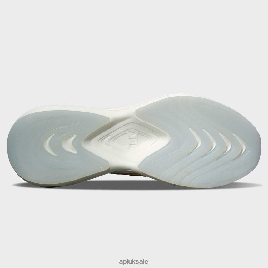 APL TechLoom Zipline 64 - VH8XNZ79 APL Shoes UK Vanilla/Chocolate/Ribbed Women Running