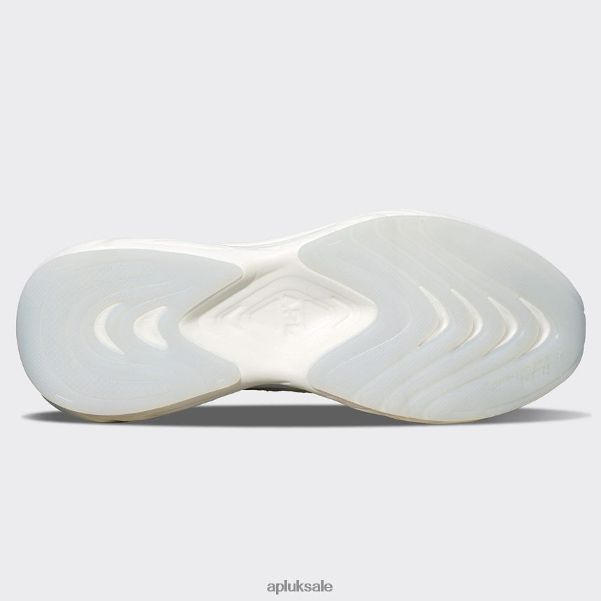 APL TechLoom Zipline 65 - VH8XNZ209 APL Shoes UK Vanilla/Midnight/Ribbed Women Running