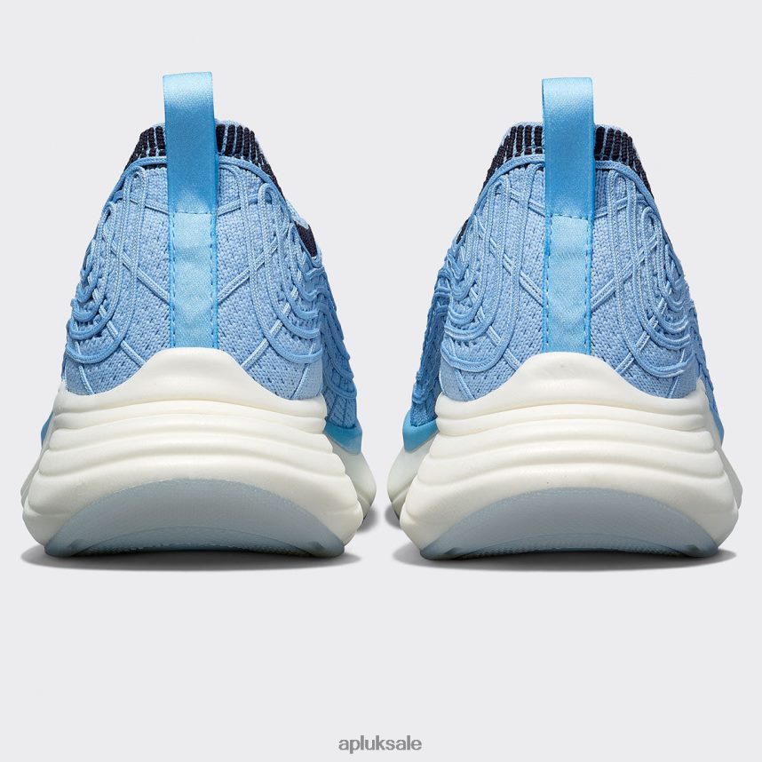 APL TechLoom Zipline 65 - VH8XNZ210 APL Shoes UK Ice Blue/Midnight/Ribbed Women Running