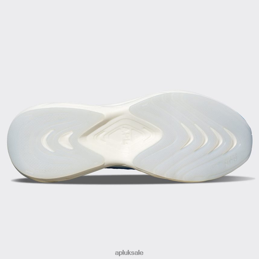 APL TechLoom Zipline 65 - VH8XNZ210 APL Shoes UK Ice Blue/Midnight/Ribbed Women Running