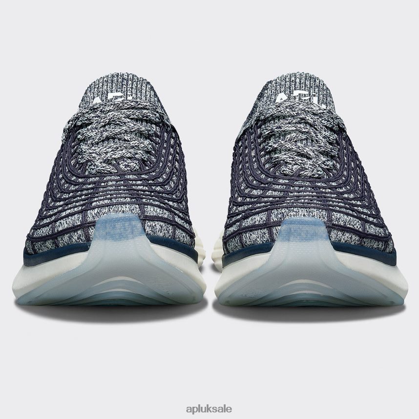 APL TechLoom Zipline 65 - VH8XNZ212 APL Shoes UK Pristine/Midnight/Melange Women Running