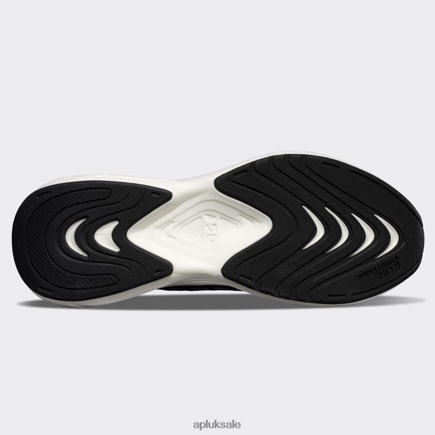 APL TechLoom Zipline 66 - VH8XNZ278 APL Shoes UK Cement/Black/White Women Running