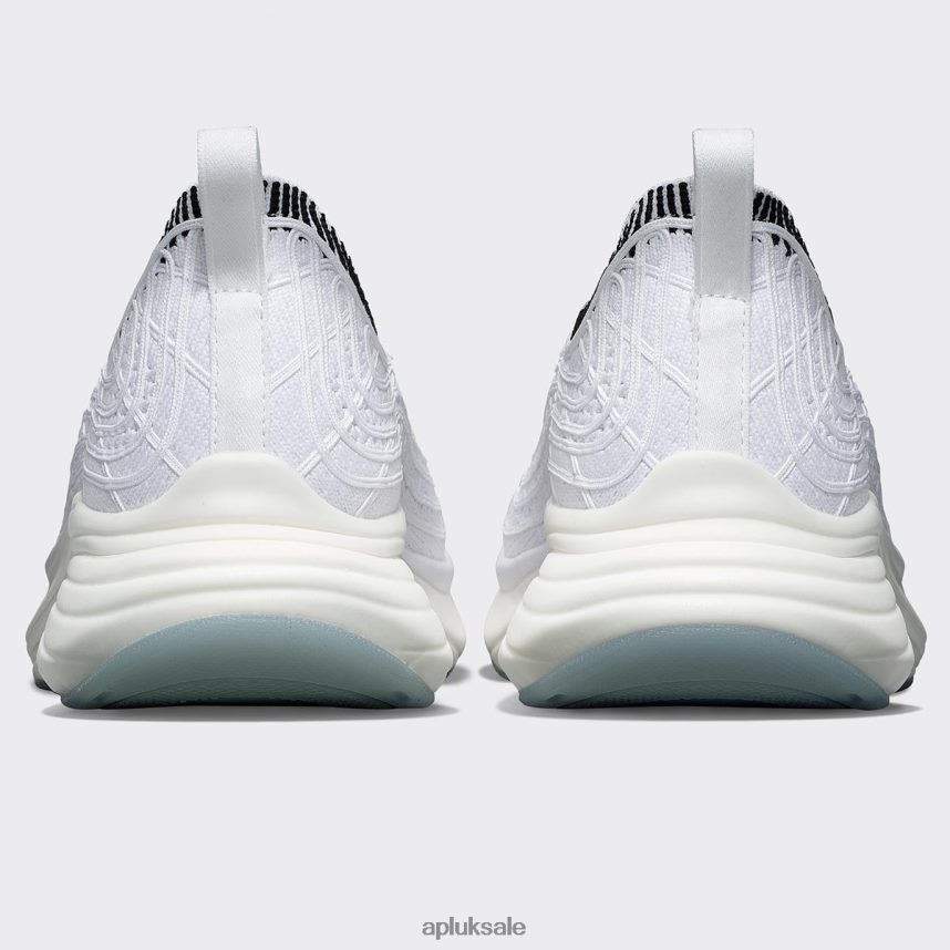 APL TechLoom Zipline 66 - VH8XNZ334 APL Shoes UK White/Black Women Running