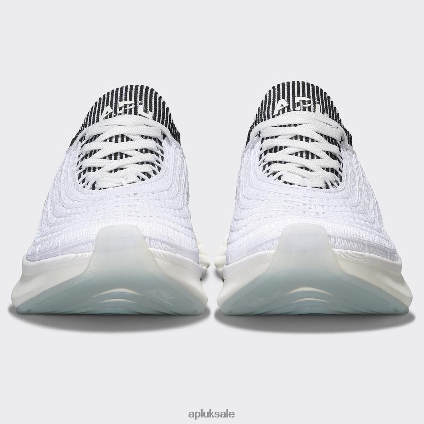 APL TechLoom Zipline 66 - VH8XNZ334 APL Shoes UK White/Black Women Running