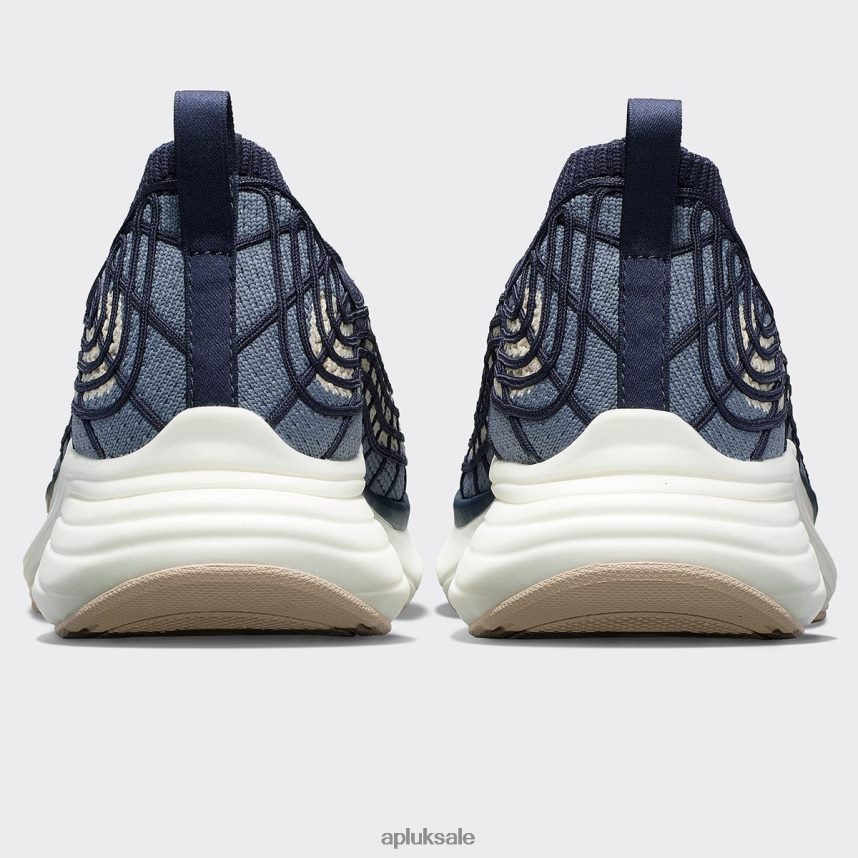 APL TechLoom Zipline 66 - VH8XNZ346 APL Shoes UK Navy/Slate/Warm Silk Women Running