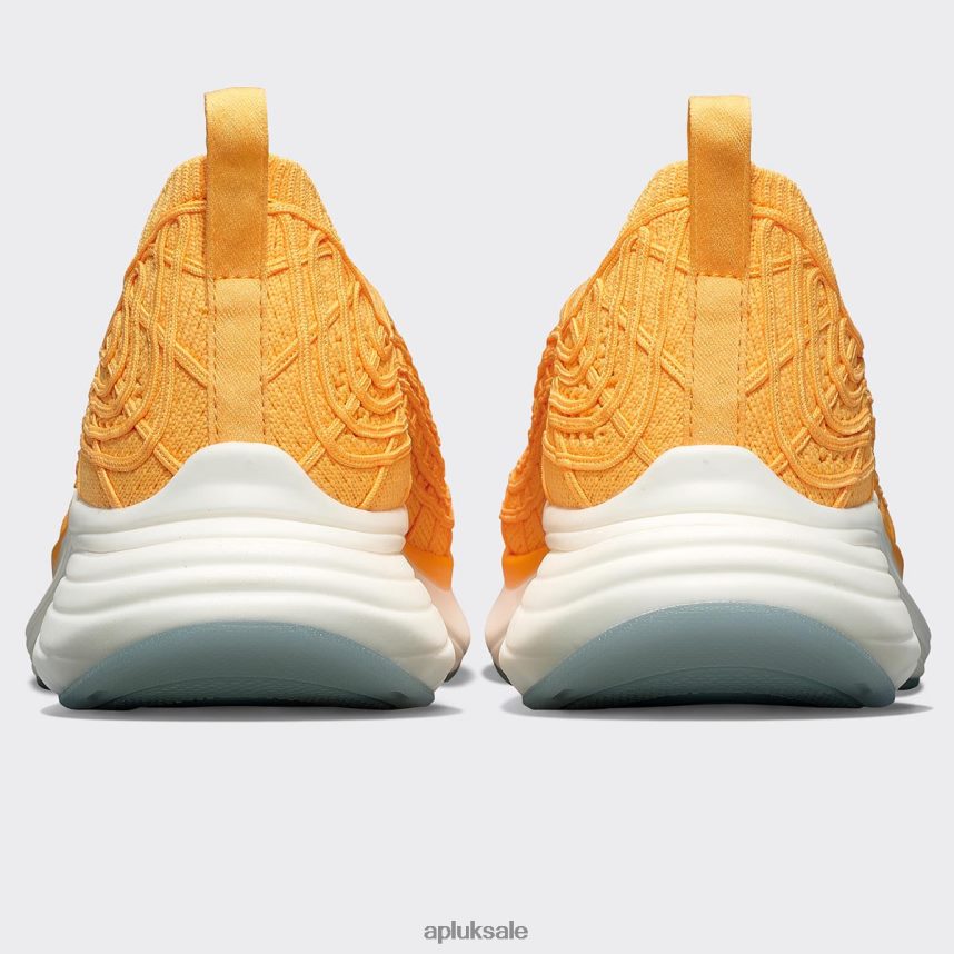 APL TechLoom Zipline 66 - VH8XNZ349 APL Shoes UK Marigold/White Women Running