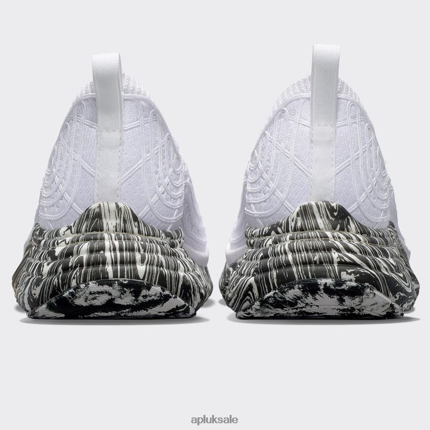 APL TechLoom Zipline 66 - VH8XNZ354 APL Shoes UK White/Black/Marble Women Running