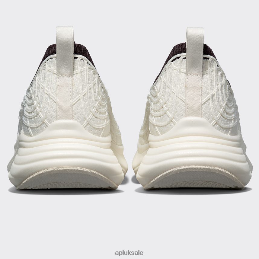 APL TechLoom Zipline 67 - VH8XNZ375 APL Shoes UK Ivory/Anthracite Women Running