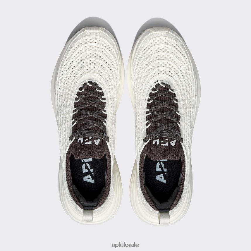 APL TechLoom Zipline 67 - VH8XNZ375 APL Shoes UK Ivory/Anthracite Women Running