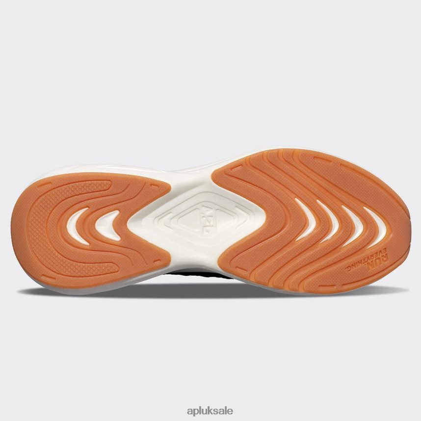 APL TechLoom Zipline 67 - VH8XNZ377 APL Shoes UK Fatigue/Ivory/Ribbed Women Running