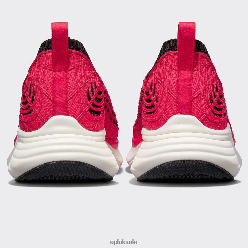 APL TechLoom Zipline 67 - VH8XNZ390 APL Shoes UK Red/Black/White Women Running