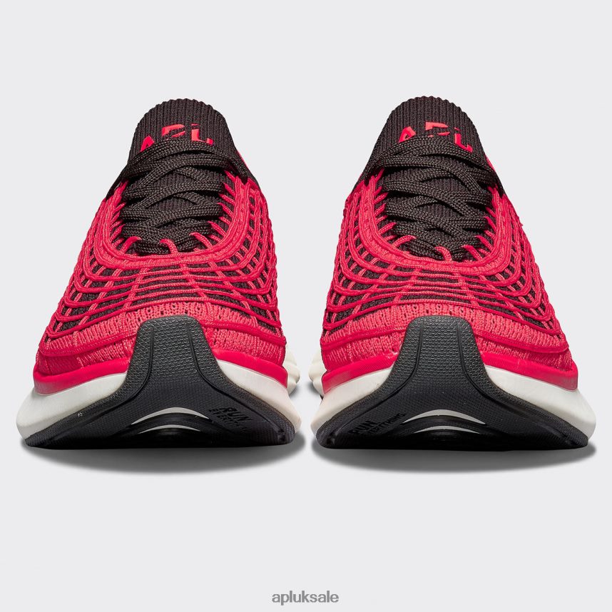 APL TechLoom Zipline 67 - VH8XNZ390 APL Shoes UK Red/Black/White Women Running