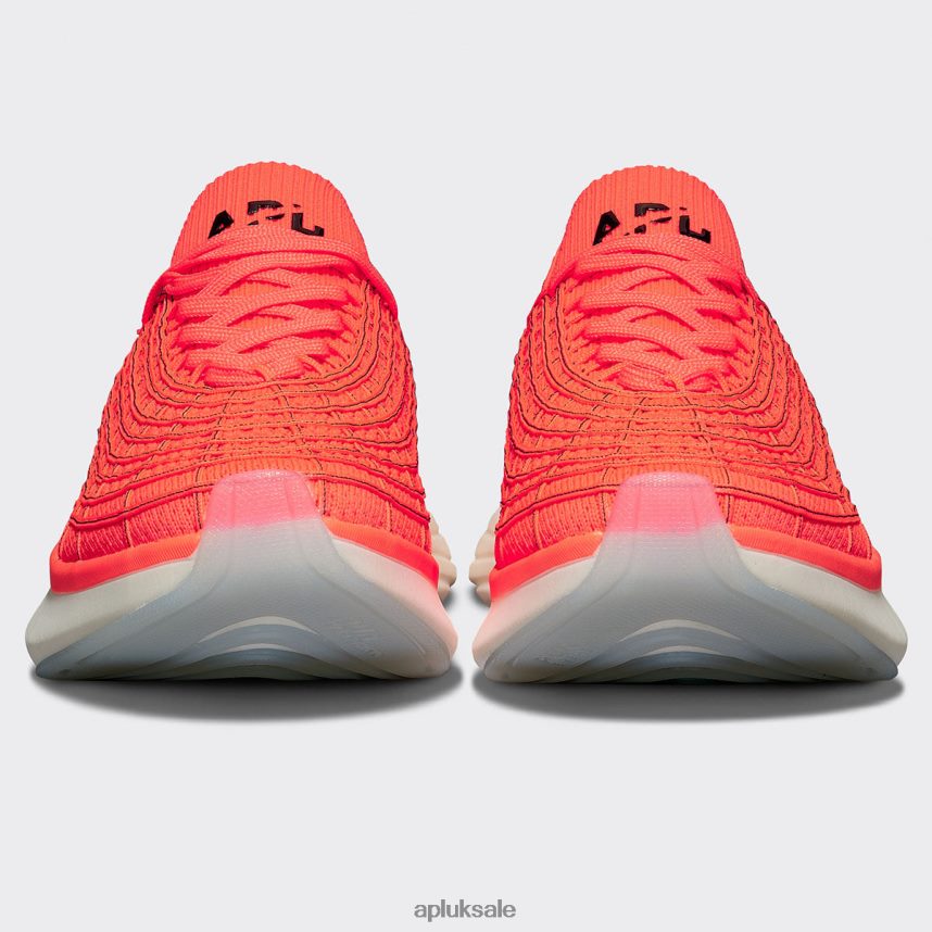 APL TechLoom Zipline 67 - VH8XNZ391 APL Shoes UK Impulse Red/Midnight/White Women Running