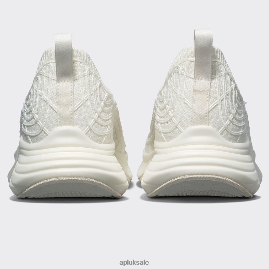 APL TechLoom Zipline 67 - VH8XNZ400 APL Shoes UK Ivory Women Running