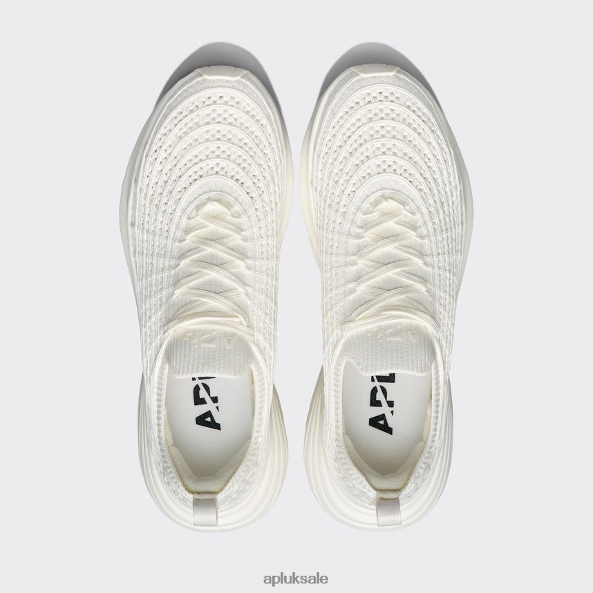 APL TechLoom Zipline 67 - VH8XNZ400 APL Shoes UK Ivory Women Running