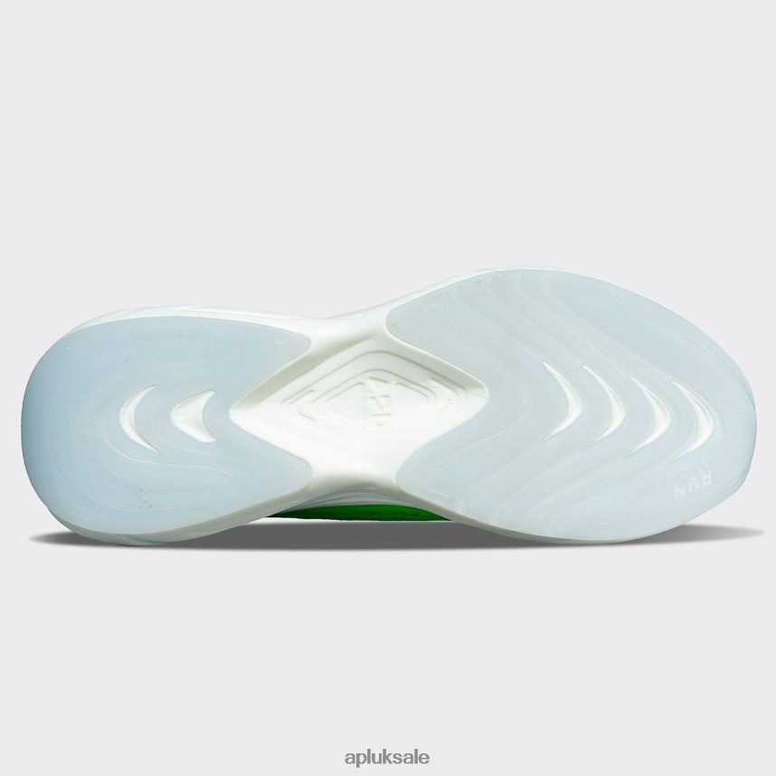 APL TechLoom Zipline 67 - VH8XNZ410 APL Shoes UK Green/Silver/White Women Running