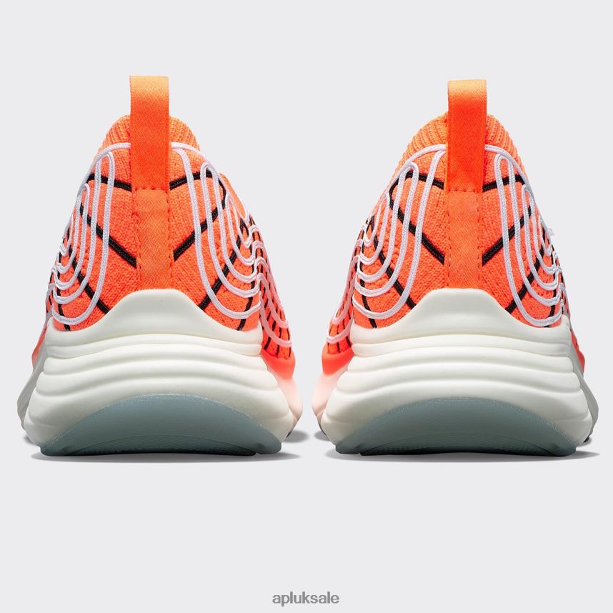 APL TechLoom Zipline 67 - VH8XNZ428 APL Shoes UK Laser Red/Black/White Women Running