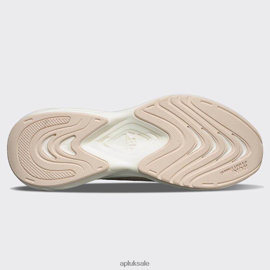 APL TechLoom Zipline 67 - VH8XNZ439 APL Shoes UK Beach/Chocolate/White Women Running