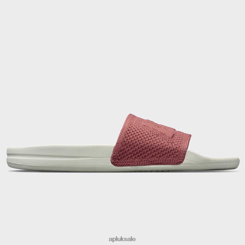 APL Big Logo TechLoom Slide 1 - VH8XNZ555 APL Shoes UK Ivory/Cedar Women Slides