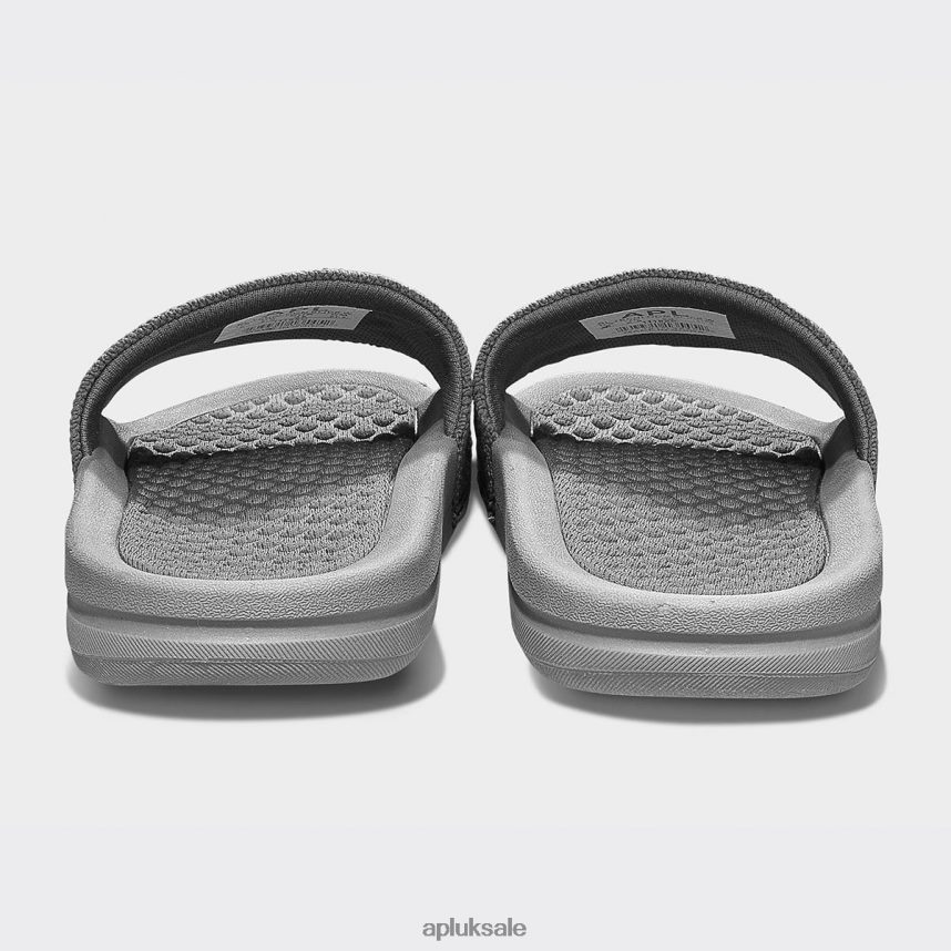 APL Big Logo TechLoom Slide 2 - VH8XNZ560 APL Shoes UK Cosmic Grey Women Slides